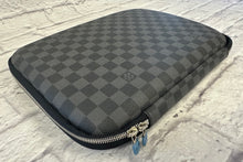 Load image into Gallery viewer, Louis Vuitton Damier Graphite Canvas Laptop Sleeve
