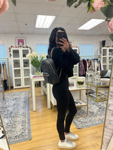 Load image into Gallery viewer, Gucci Soho Black Chain Backpack
