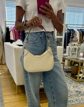 Load image into Gallery viewer, Louis Vuitton Ivory Empriente Bagatelle Shoulder Bag
