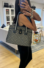 Load image into Gallery viewer, Louis Vuitton Black Monogram Mini Lin Mary Kate Tote
