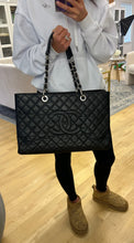 Load image into Gallery viewer, Chanel Black Caviar XL Grand Shopping Tote
