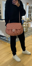 Load image into Gallery viewer, Chanel Rose Neutral/Silver Chain Around Flap Bag
