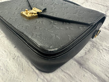 Load image into Gallery viewer, Louis Vuitton Black Empriente Pochette Metis W/Black Guitar Strap
