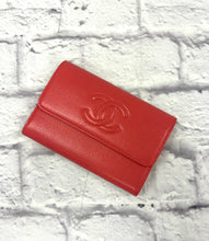 Load image into Gallery viewer, Chanel Timeless Pink Caviar Flap Wallet 25 Series

