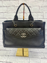 Load image into Gallery viewer, Chanel Black Large Coco Break Tote
