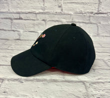 Load image into Gallery viewer, Louis Vuitton Black Murakami Superflat Baseball Cap SZ Small
