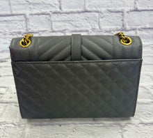 Load image into Gallery viewer, Saint Laurent Grey Medium Envelope Flap
