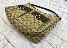 Load image into Gallery viewer, Gucci Patch Pocket Logo Hobo Bag
