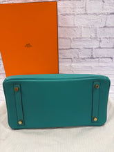 Load image into Gallery viewer, Hermes Birkin 30 in Vert Verone Togo w/ Gold Hardware

