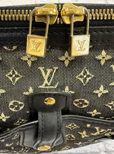 Load image into Gallery viewer, Louis Vuitton Black Monogram Mini Lin Mary Kate Tote
