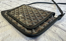 Load image into Gallery viewer, Goyard Goyardine Plumet Wallet Clutch Black
