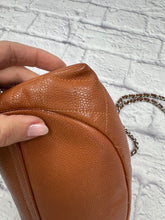 Load image into Gallery viewer, Chanel Coral Caviar Half Moon WOC
