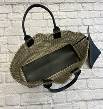 Load image into Gallery viewer, Bottega Veneta PVC Intervciato Cabat Tote
