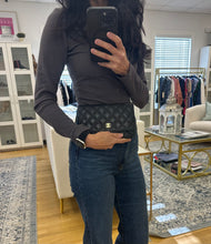 Load image into Gallery viewer, Chanel Black Caviar Leather Wallet on chain, Gold Hardware
