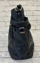 Load image into Gallery viewer, Prada Black Calf Skin Buckle Hobo
