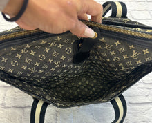 Load image into Gallery viewer, Louis Vuitton Black Monogram Mini Lin Mary Kate Tote
