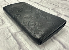 Load image into Gallery viewer, Louis Vuitton Black Empriente Flap Wallet
