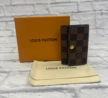 Load image into Gallery viewer, Louis Vuitton Damier Ebene 6 Key Ring Holder
