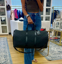Load image into Gallery viewer, Louis Vuitton Black Empriente Bando Keepall 50
