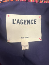 Load image into Gallery viewer, L’AGENCE Multicolor Tweed Blazer Sz 8
