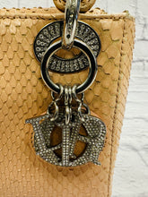 Load image into Gallery viewer, Dior Beige Python Mini Lady Dior
