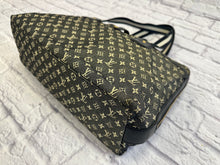 Load image into Gallery viewer, Louis Vuitton Black Monogram Mini Lin Mary Kate Tote
