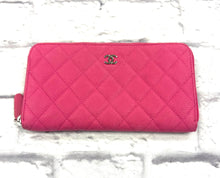 Load image into Gallery viewer, Chanel Punk Caviar Classic Full Zip Wallet
