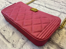 Load image into Gallery viewer, Chanel Pink Clutch On A Chain
