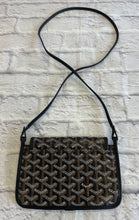 Load image into Gallery viewer, Goyard Goyardine Plumet Wallet Clutch Black
