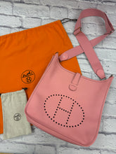 Load image into Gallery viewer, Hermes Evelyne Pink GM
