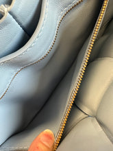 Load image into Gallery viewer, Bottega Veneta Ice Blue Nappa Intrecciato Padded Cassette Bag
