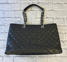 Load image into Gallery viewer, Chanel Black Caviar XL Grand Shopping Tote
