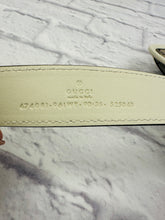 Load image into Gallery viewer, Gucci Navy &amp; Red Web Strip GG Supreme Ophidia Small Belt Bag
