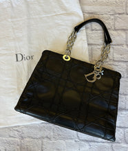 Load image into Gallery viewer, Christian Dior Black Granville Tote
