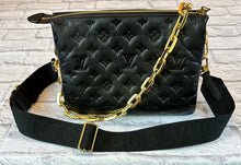 Load image into Gallery viewer, Louis Vuitton Black Coussin PM
