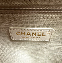 Load image into Gallery viewer, Chanel White Large Window Pane Deauville
