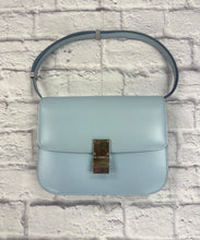 Load image into Gallery viewer, Celine Pale Blue Calfskin Medium Box Bag
