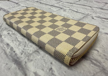 Load image into Gallery viewer, Louis Vuitton Damier Azur Clemence Full Zip Wallet
