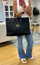 Load image into Gallery viewer, Gucci Off The Grid Monogram Black Nylon Tote
