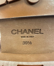 Load image into Gallery viewer, Chanel Quilted CC Loafers 39.5 Light Brown
