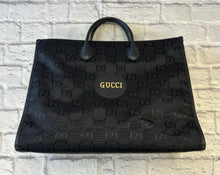 Load image into Gallery viewer, Gucci Off The Grid Monogram Black Nylon Tote
