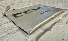 Load image into Gallery viewer, Fendi Roma Flat Silver Clutch
