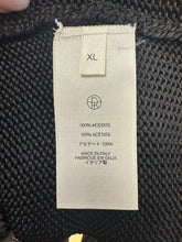Load image into Gallery viewer, The Row Black Knit Open Cardigan Sz XL
