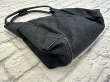 Load image into Gallery viewer, Gucci GG Black Denim Hobo
