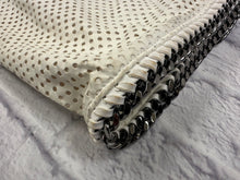Load image into Gallery viewer, Stella McCartney White Falabella Perforated  Faux Leather Shoulder Bag
