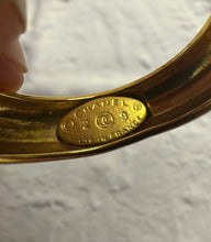 Load image into Gallery viewer, Chanel Gold Hoop Clip On Earrings
