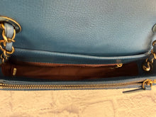 Load image into Gallery viewer, Chanel Blue Coco Curve Flap Bag
