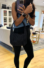 Load image into Gallery viewer, Gucci GG Black Denim Hobo
