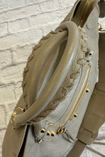 Load image into Gallery viewer, Balenciaga Taupe Chevre Gold Metallic Edge Hardware City Bag
