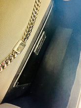 Load image into Gallery viewer, Saint Laurent Gray Grain De Poudre Large Kate
